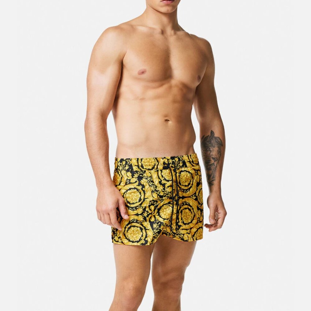 Versace Baroque Print Boardshorts